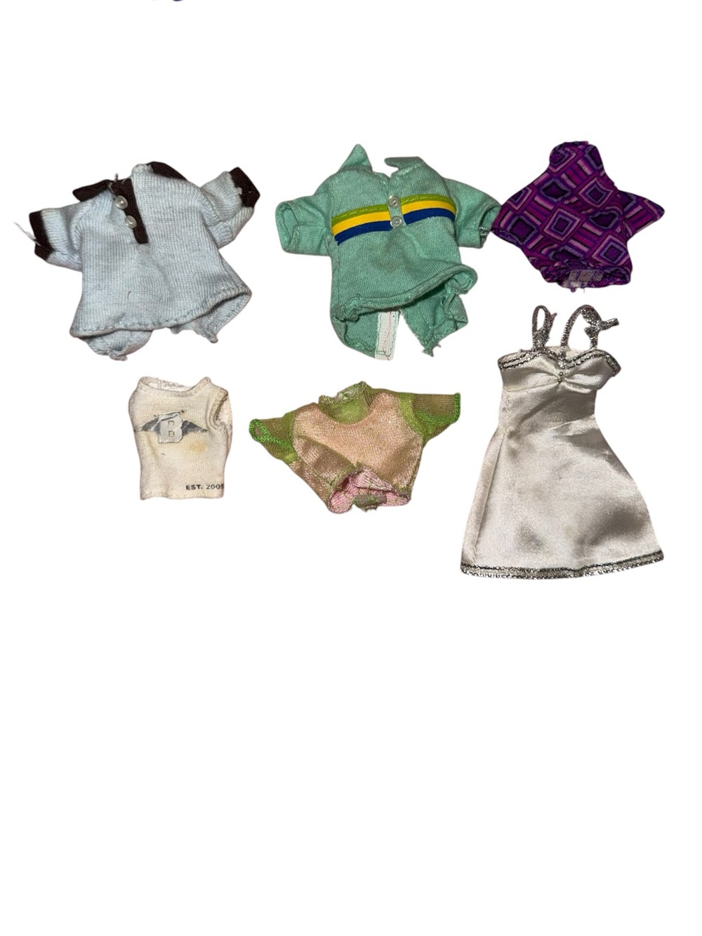 Bratz doll clothing items